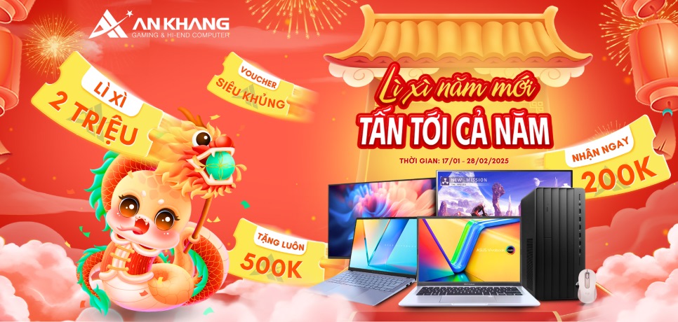 CTKM AKC: LÌ XÌ NĂM MỚI - TẤN TỚI CẢ NĂM