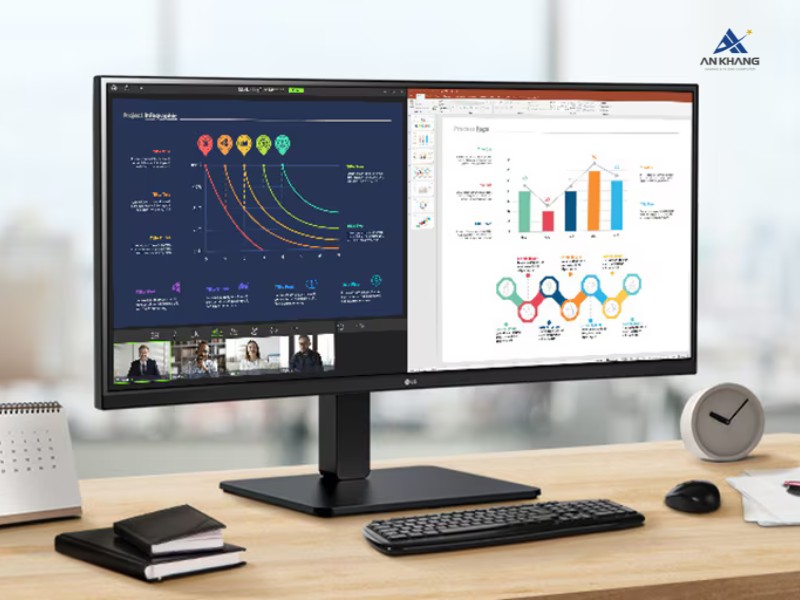 Màn hình LG UltraWide với tính năng Picture-by-picture hỗ trợ đa nhiệm
