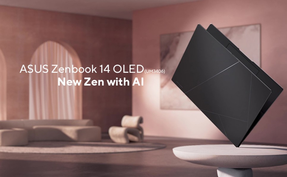 ASUS Zenbook 14 sở hữu chip AMD Ryzen AI mạnh mẽ