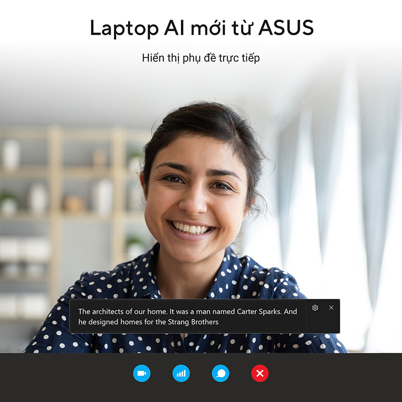 Tính năng tiêu biểu laptop AI mới từ Asus