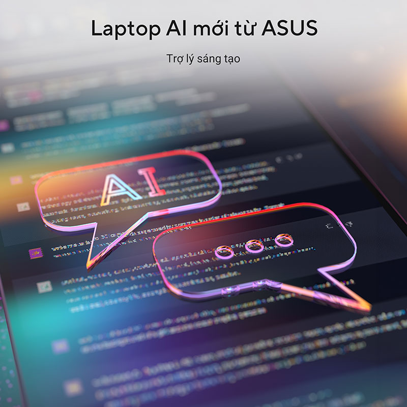 Tính năng tiêu biểu laptop AI mới từ Asus