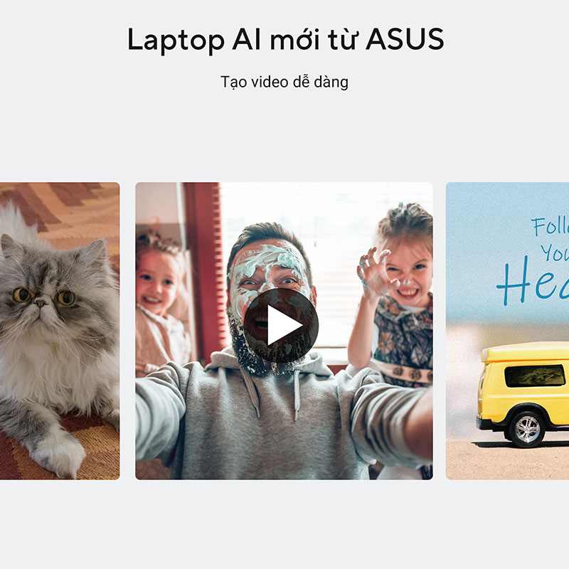 Tính năng tiêu biểu laptop AI mới từ Asus