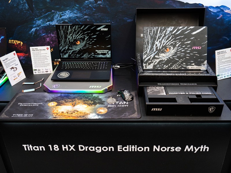 MSI Titan 18 HX Dragon Edition là laptop gaming với hiệu năng thế hệ mới cực mạnh