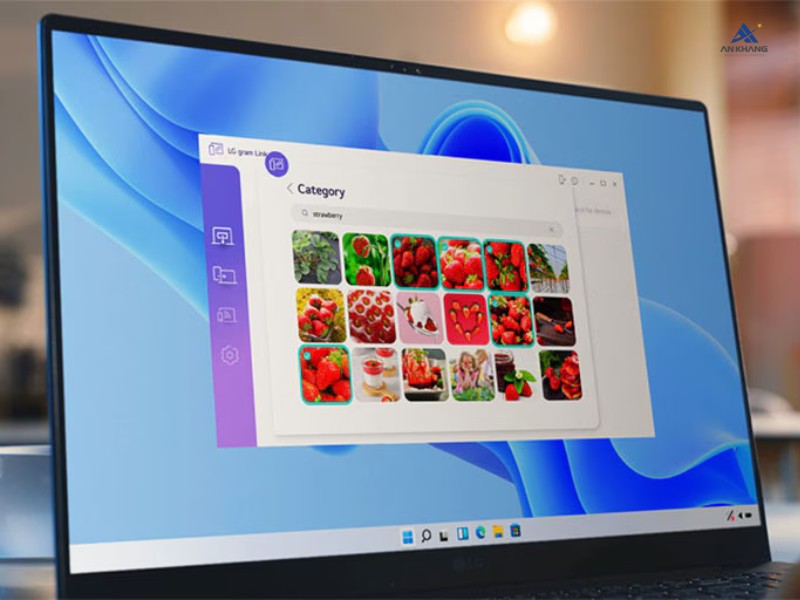 LG Gram 16 Pro 2024 tích hợp AI hỗ trợ sắp xếp ảnh và quản lý file tự động